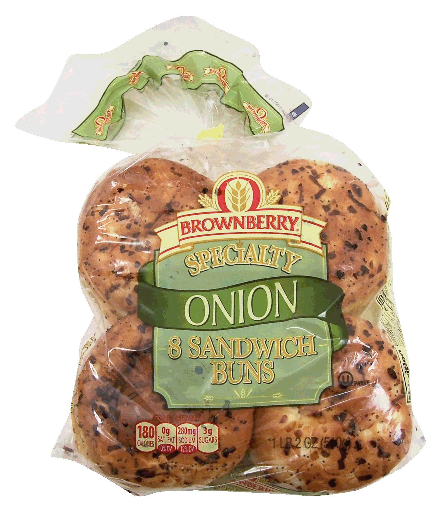 Brownberry&nbsp;Sandwich Buns&nbsp;Specialty Onion 8 Ct Full-Size Picture